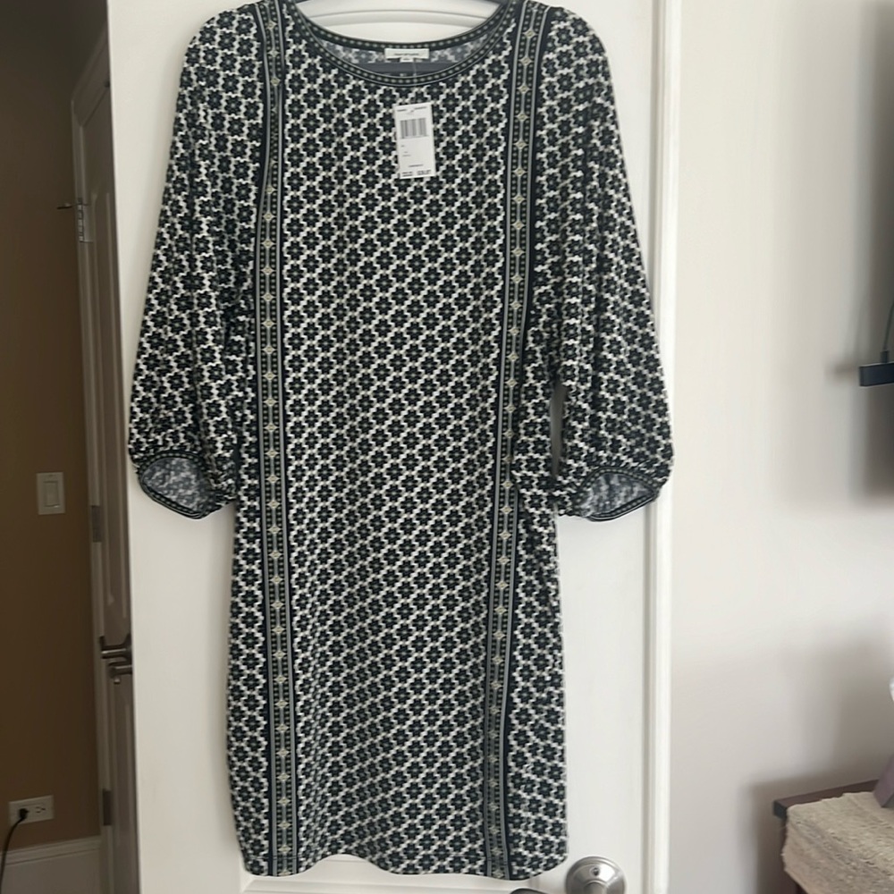 Max Studio NWT DRESS - XL - non smoking - no pets- very stretchy 3/4 sleeve